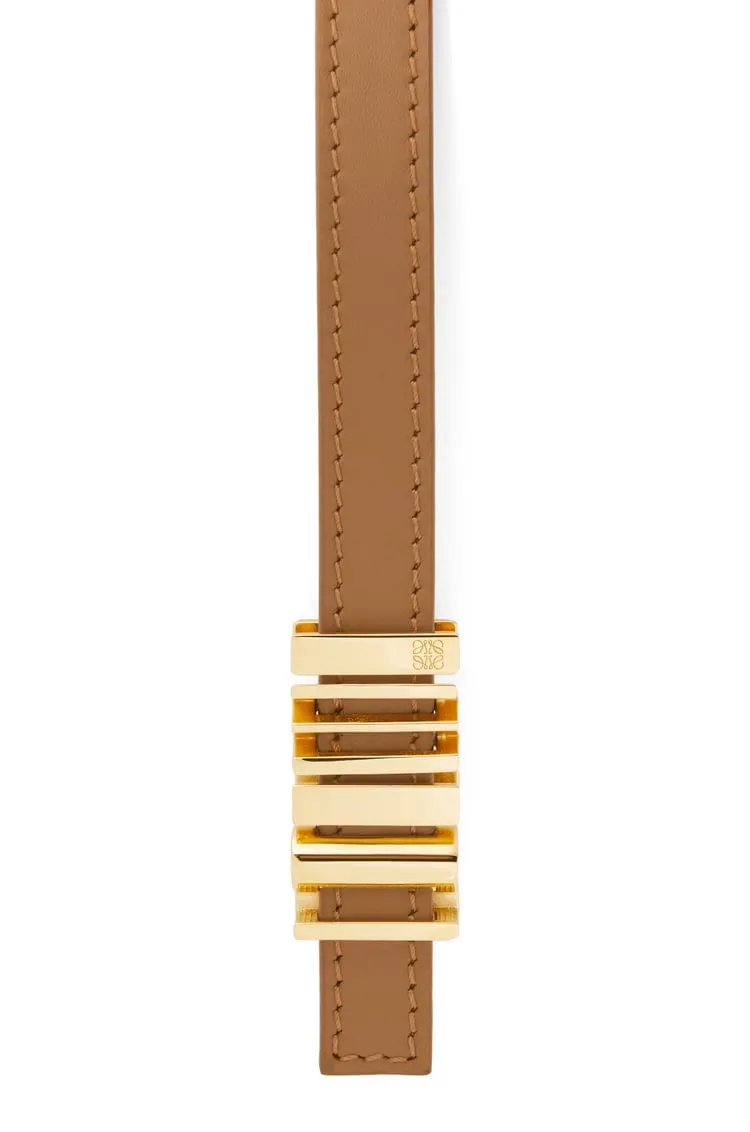 Loewe Graphic Belt In Smooth Calfskin