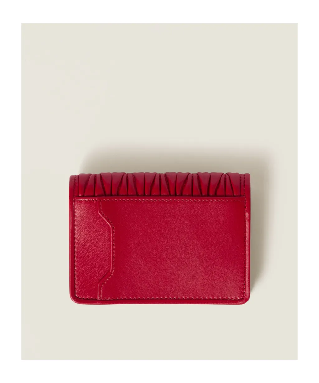 Matelassé Nappa Leather Card Holder