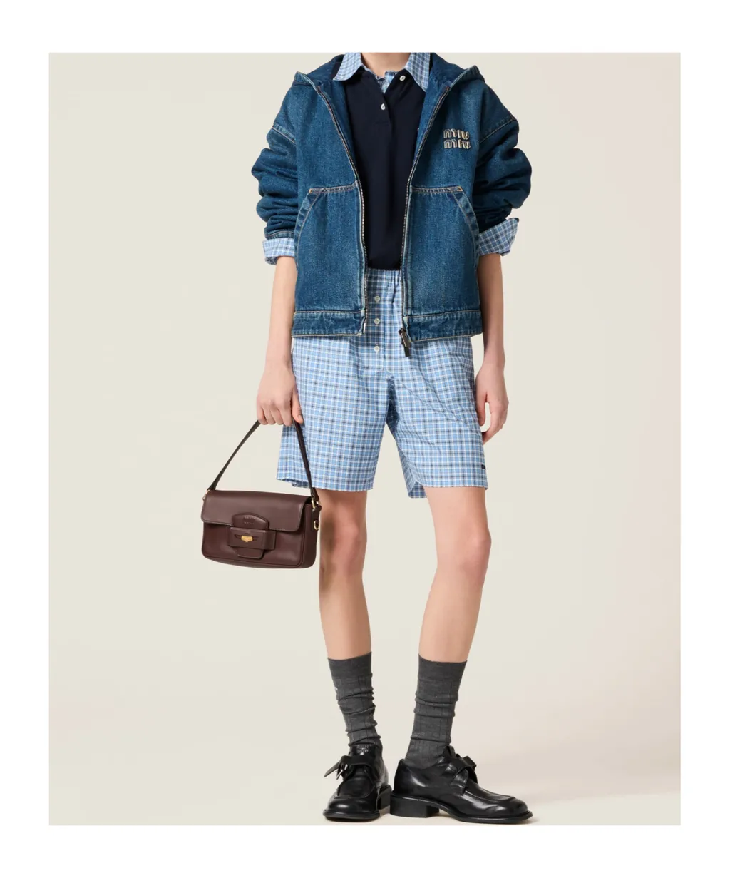 Denim Hoodie Jacket