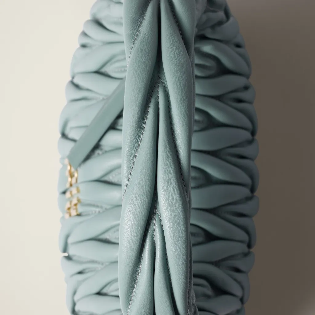 Wander Matelassé Nappa Leather Hobo Bag