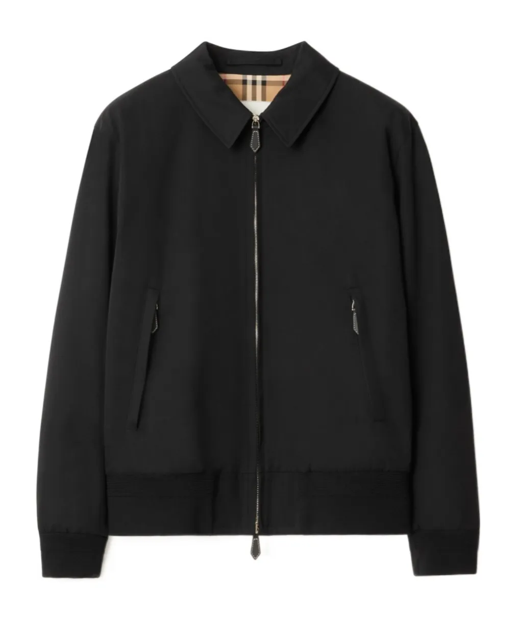 Gabardine Harrington Jacket