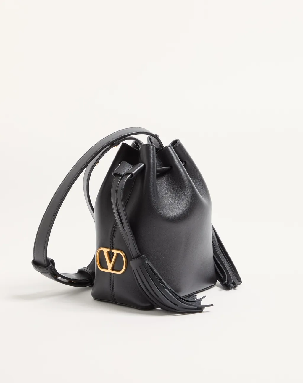 Leather Bucket Bag