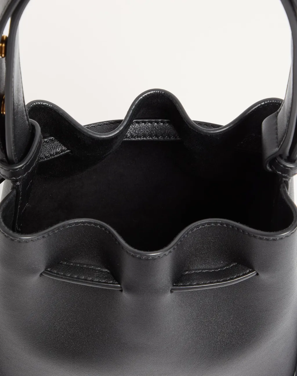Leather Bucket Bag