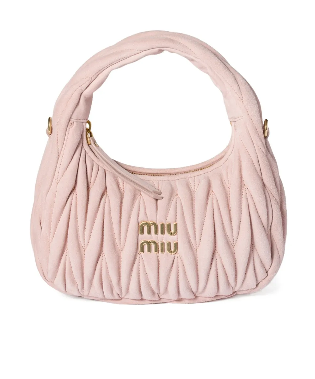Miu Miu Wander Matelass Zipped Handbag