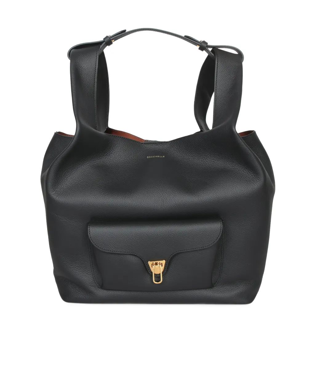 Beat Flap-Pocket Shoulder Bag
