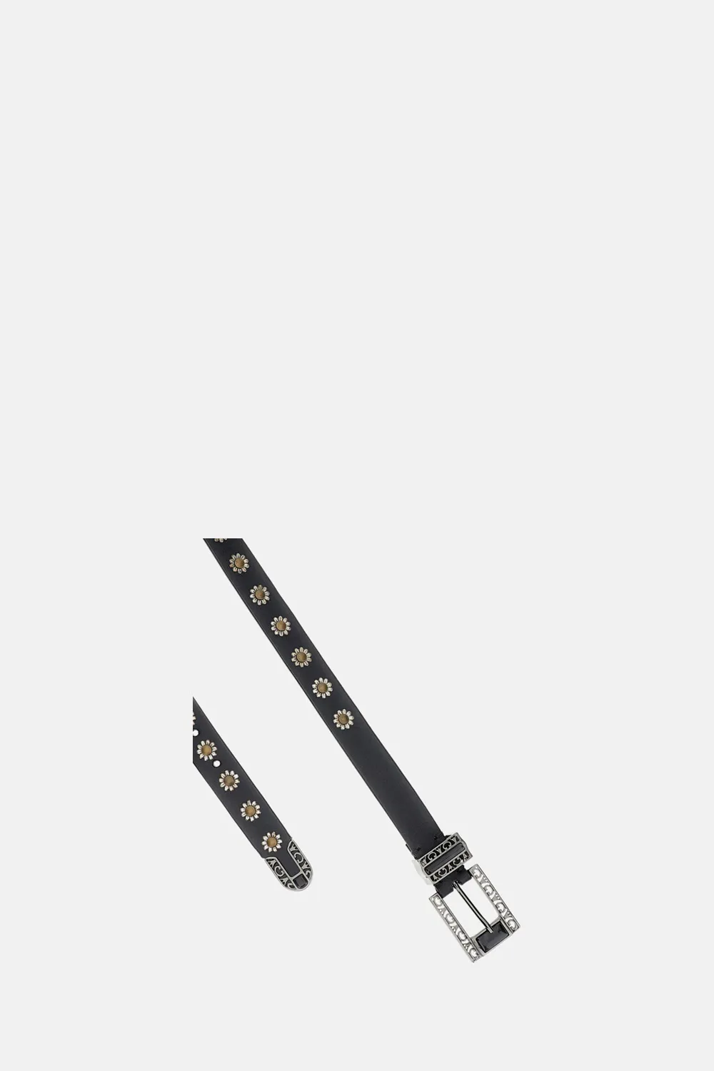 Golden Goose Deluxe Brand Flower Studded Buckle Belt
