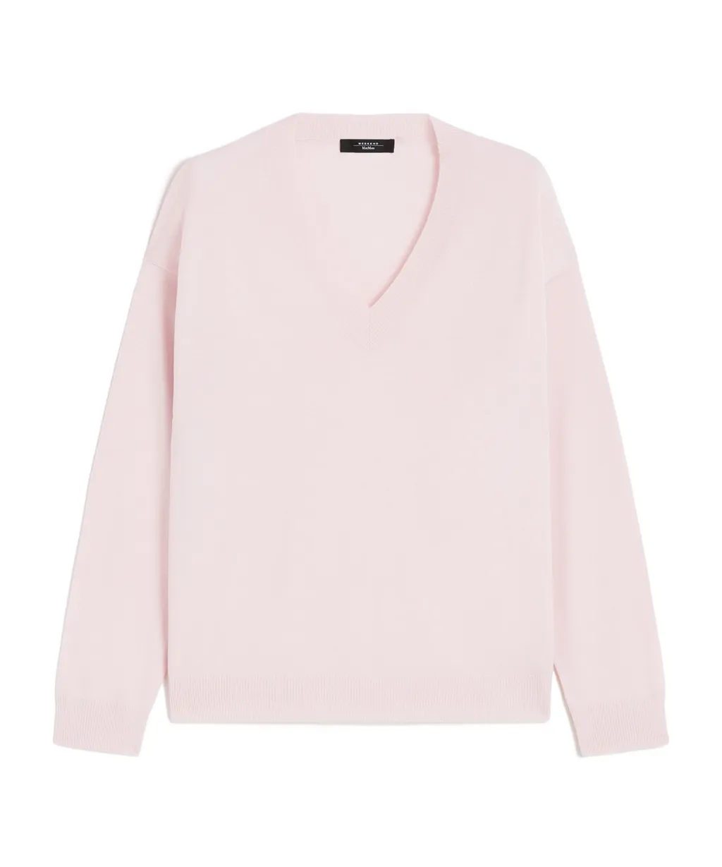 Wool And Cashmere V-Neck Pullover