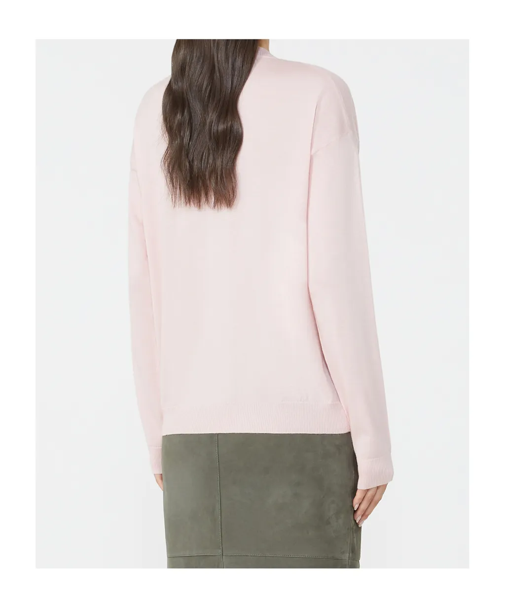 Wool And Cashmere V-Neck Pullover