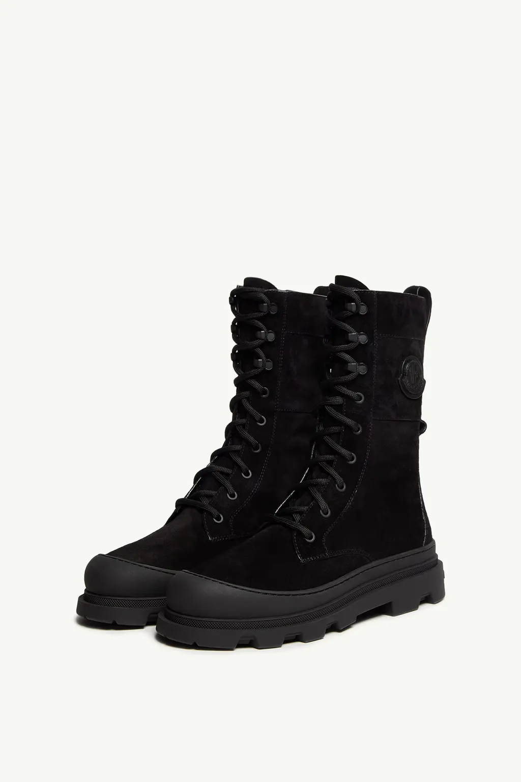 Vera High Suede Lace-Up Boots
