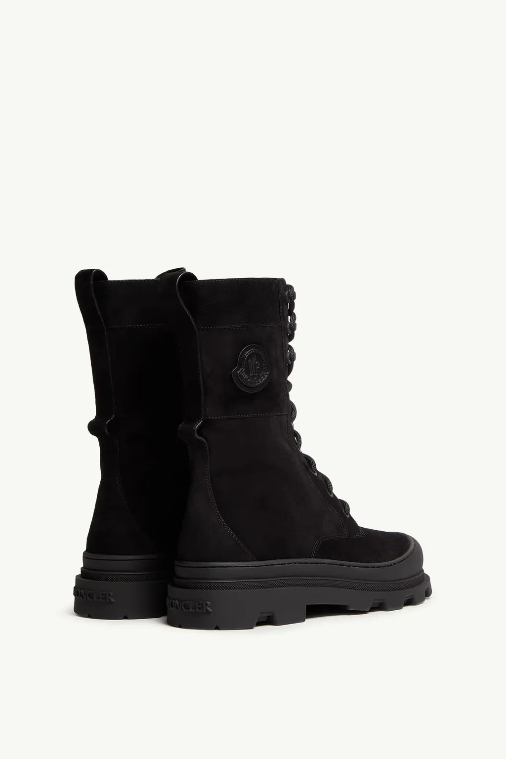 Vera High Suede Lace-Up Boots