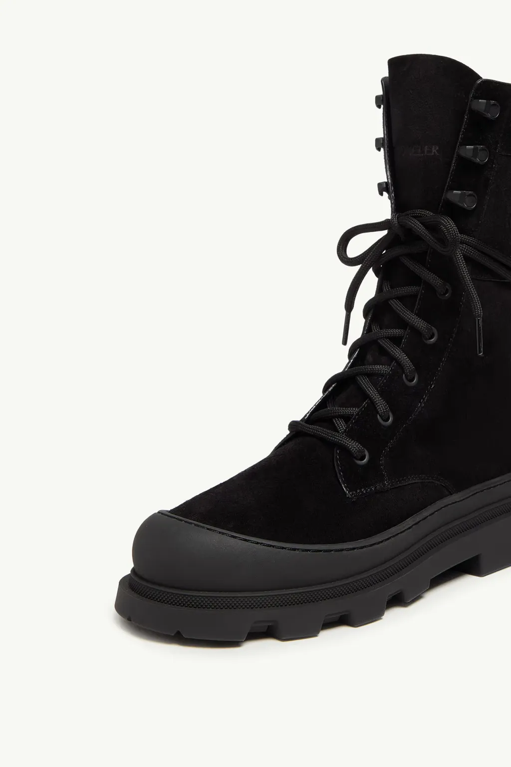 Vera High Suede Lace-Up Boots
