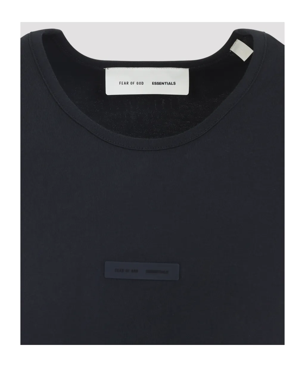 Fear Of God Essentials Logo Plaque Tank Top