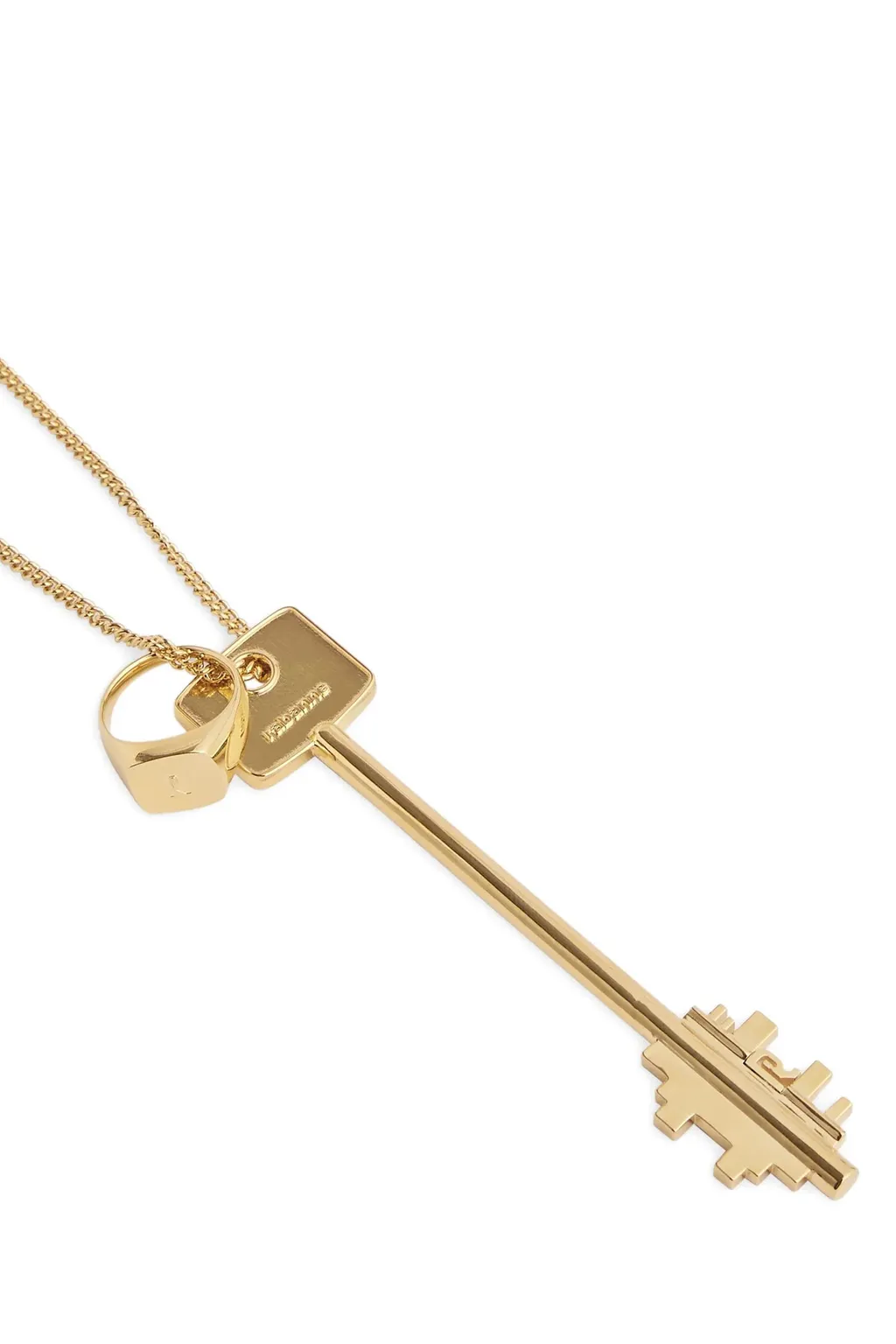 Rabanne Key Pendant Necklace