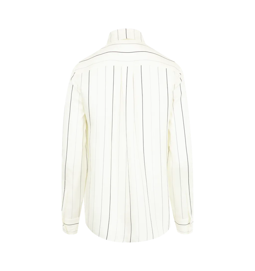 Gabriela Hearst Striped Button-Up Top