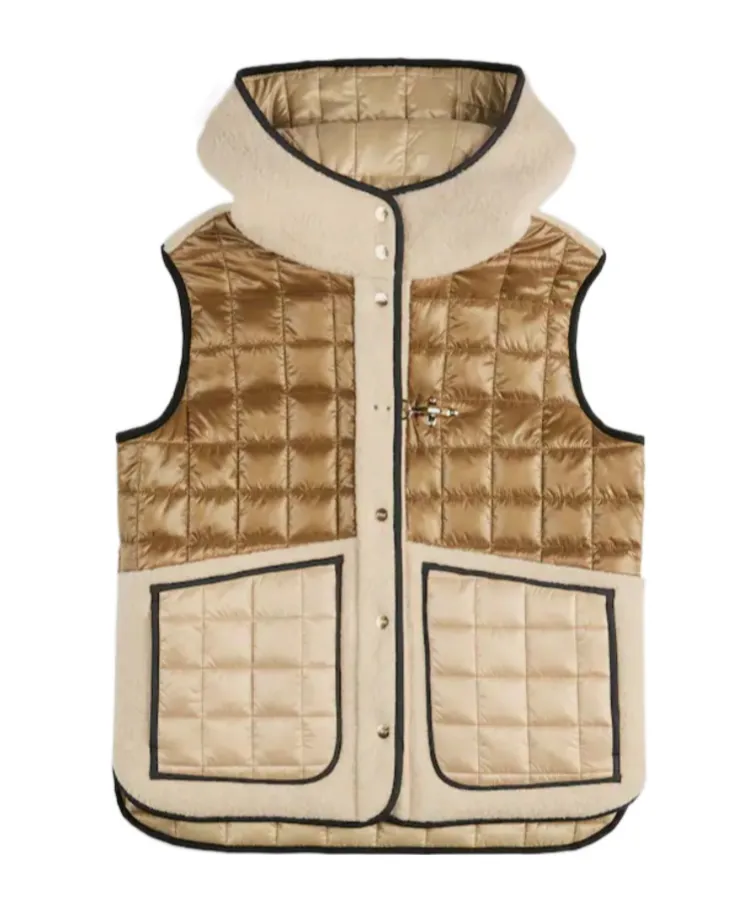 Fay Buttoned Padded Gilet