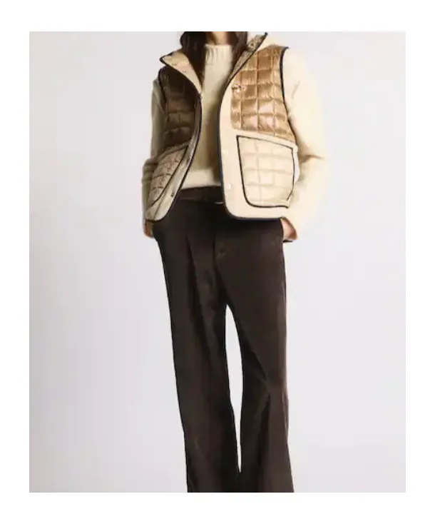 Fay Buttoned Padded Gilet