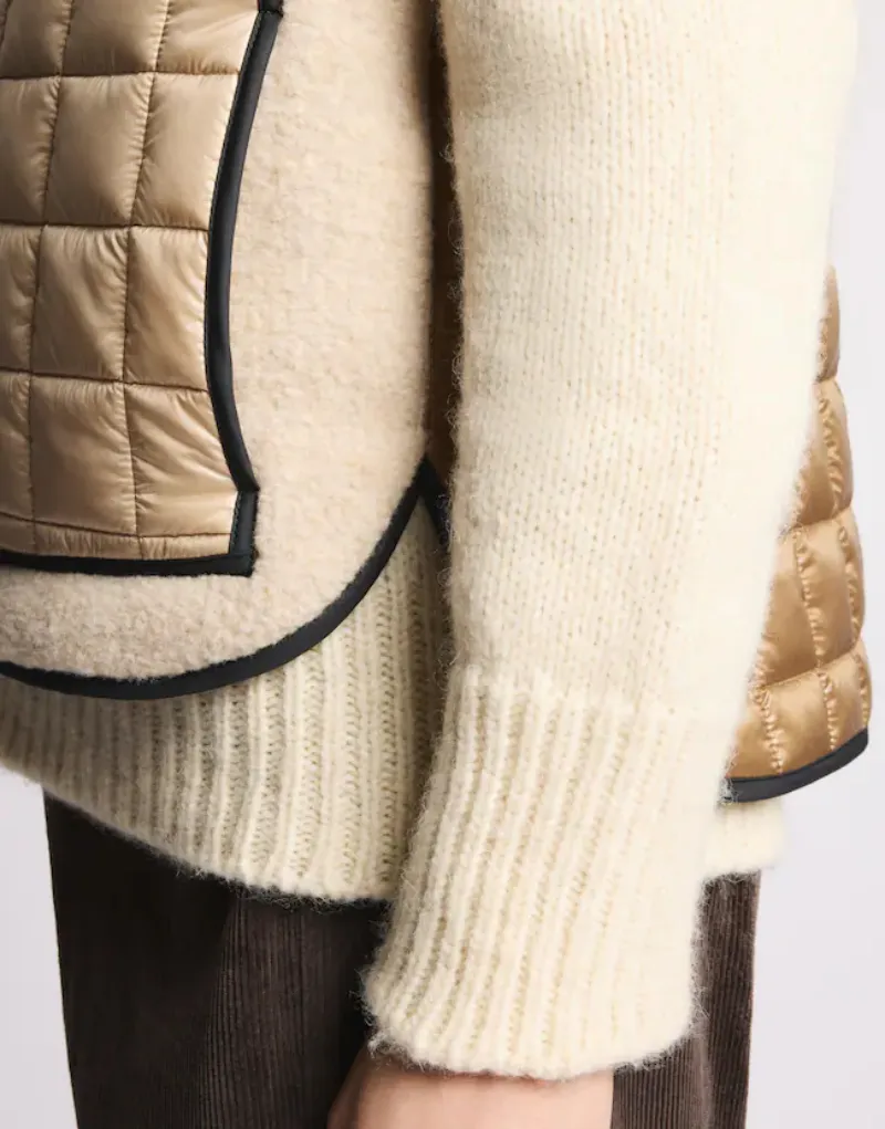 Fay Buttoned Padded Gilet