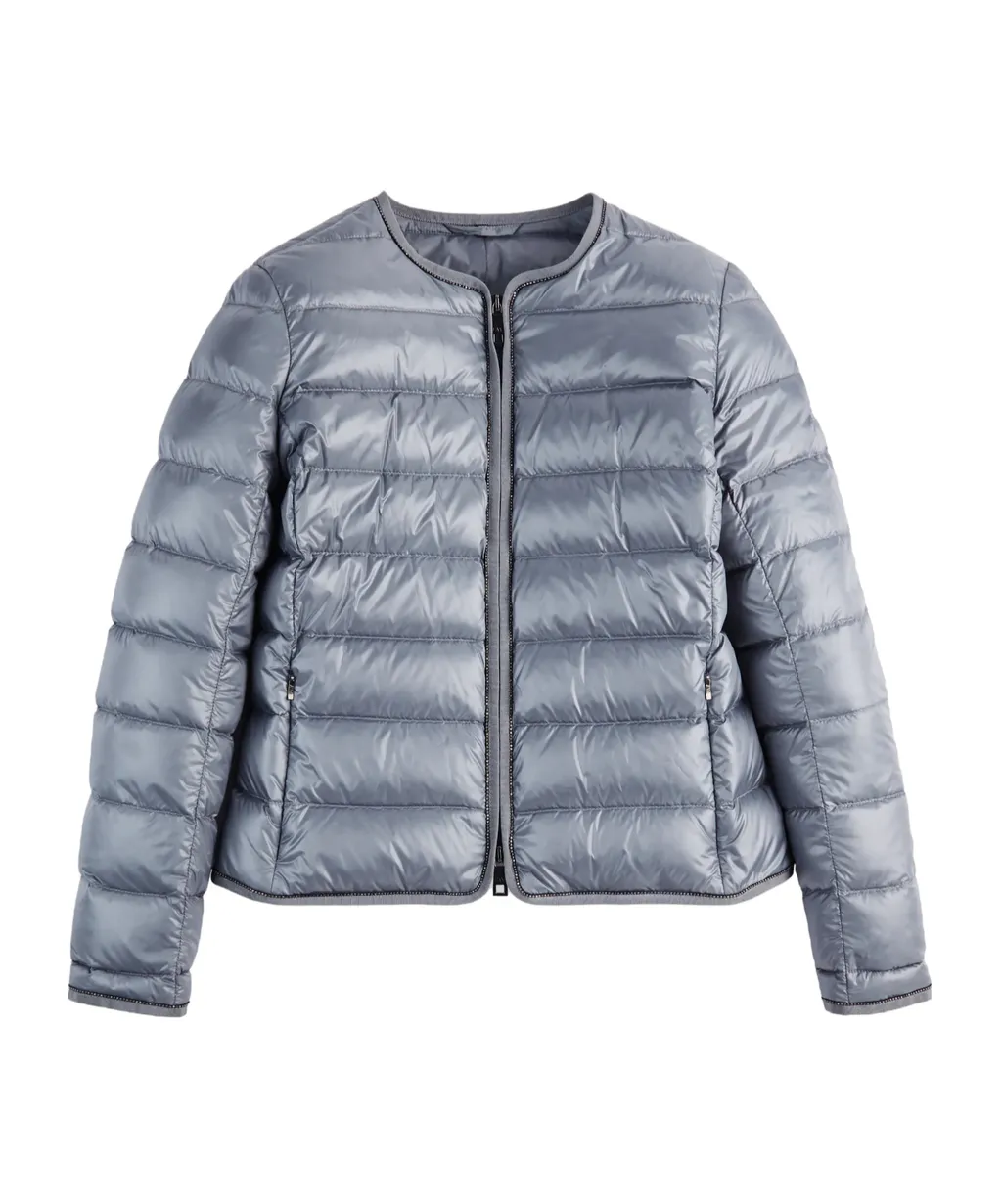 Fay Zip-Up Quilted Jacket
