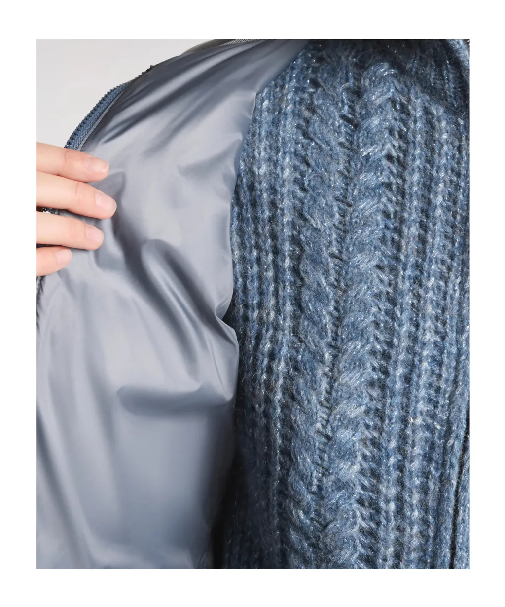 Fay Zip-Up Quilted Jacket