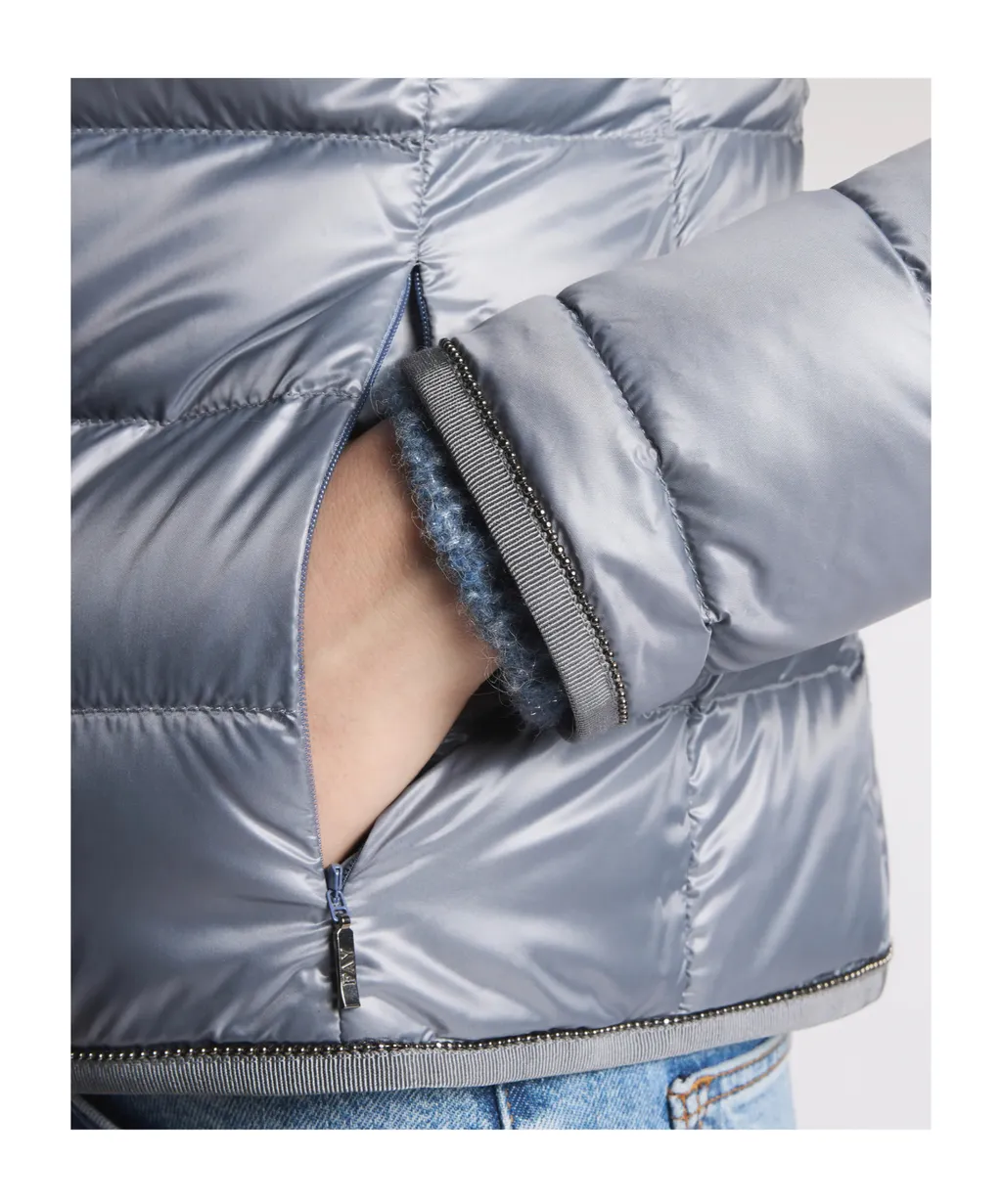 Fay Zip-Up Quilted Jacket