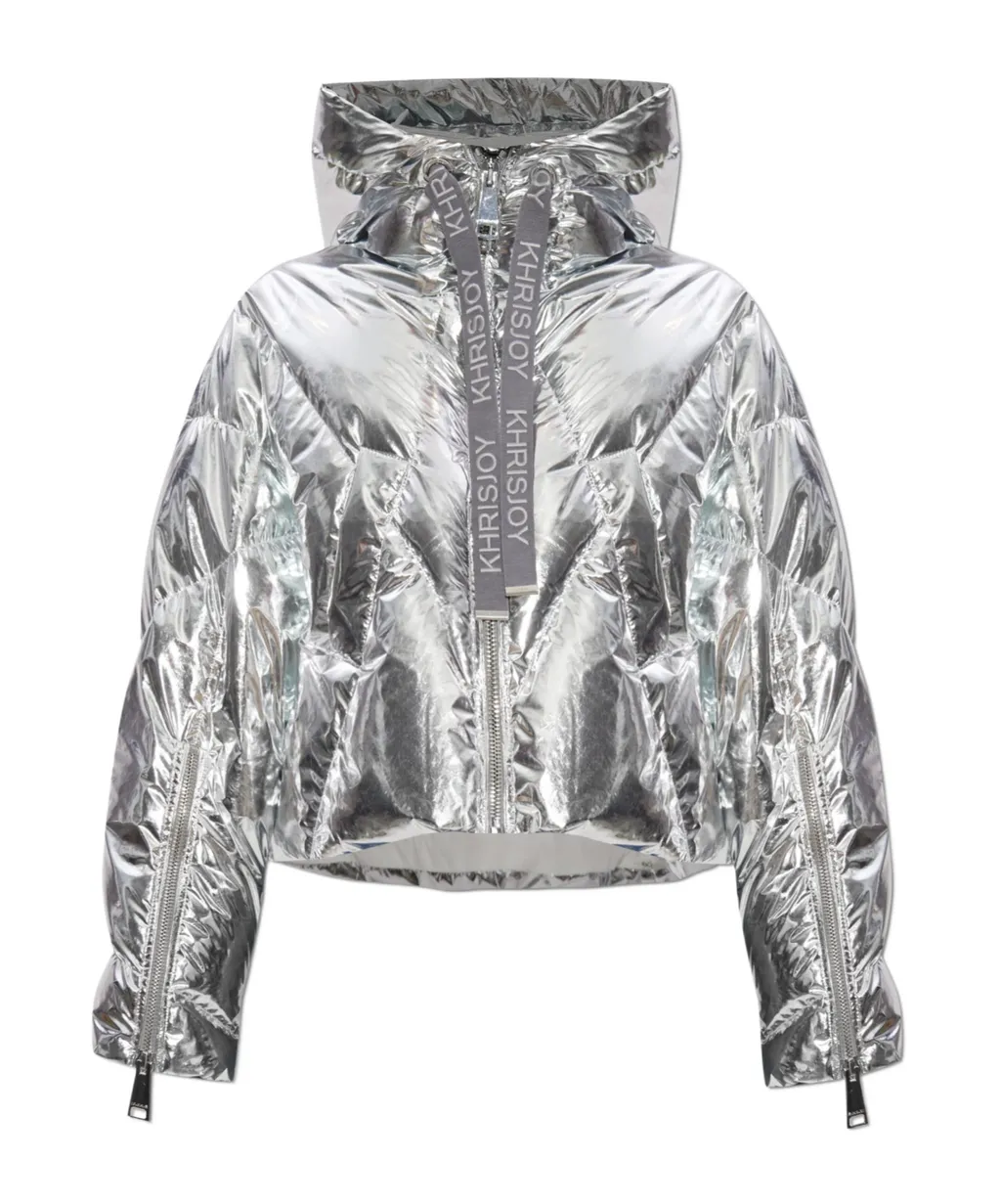 Khrisjoy Hooded Zip-Up Down Jacket