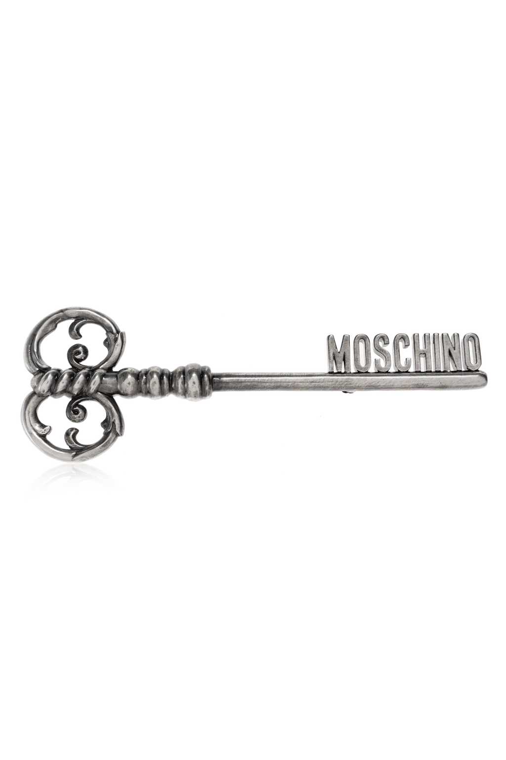 Moschino Logo Detailed Brooch