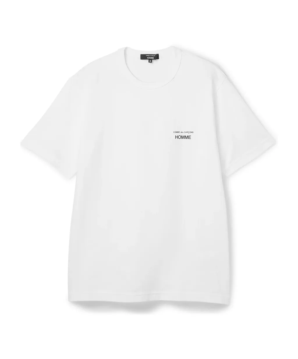 Comme Des GarÇOns Homme Logo Printed Crewneck T-Shirt
