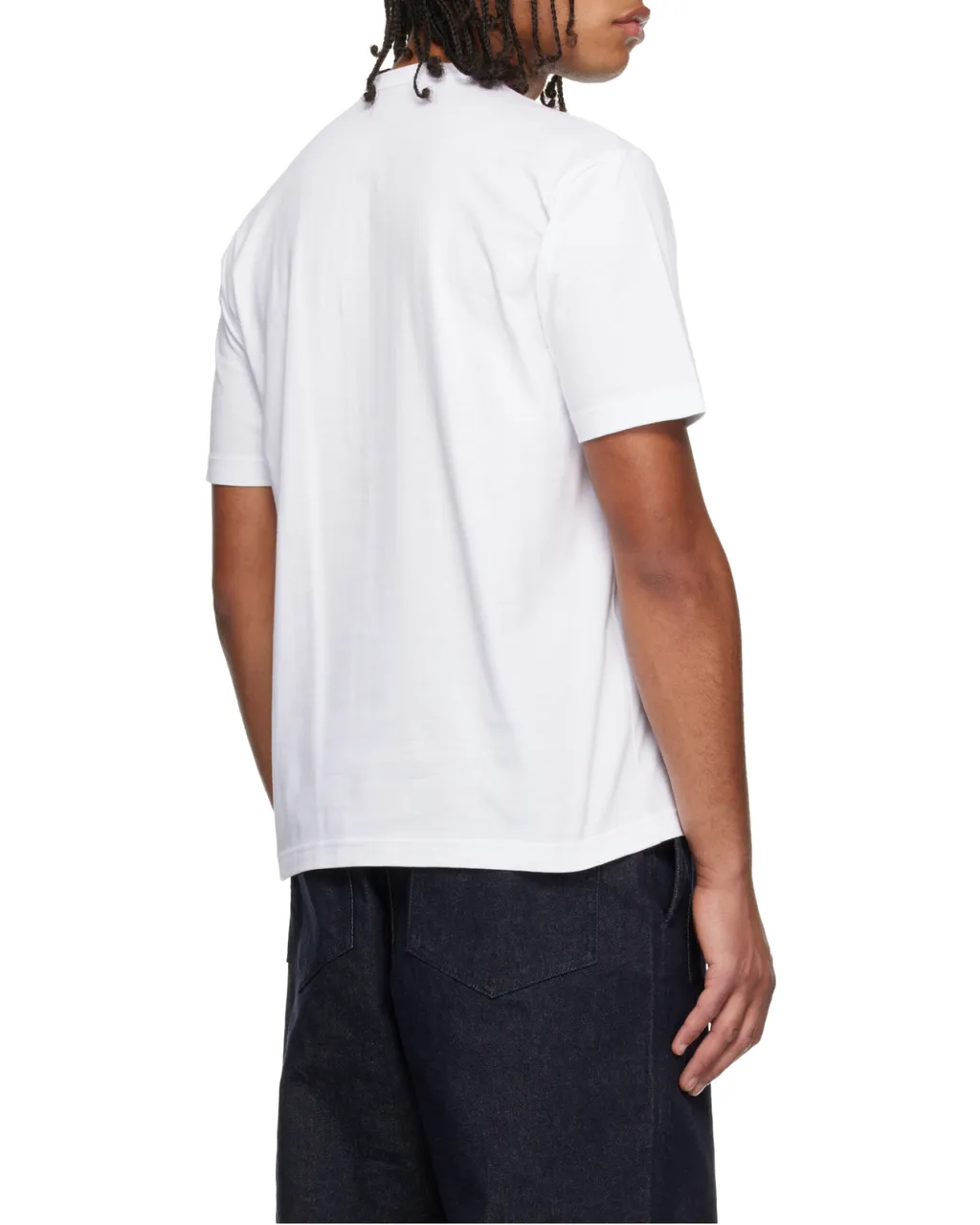 Comme Des GarÇOns Homme Logo Printed Crewneck T-Shirt