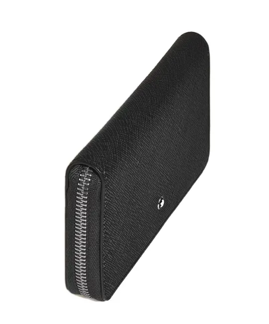 Medium Continental Wallet 12Cc With Zip In Sartorial Leather