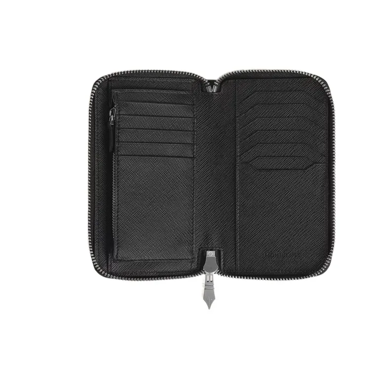 Medium Continental Wallet 12Cc With Zip In Sartorial Leather