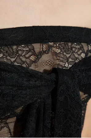 Lace-Bow Top