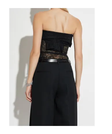 Lace-Bow Top