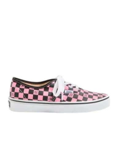 Valentino X Vans Checkerboard Lace-Up Sneakers