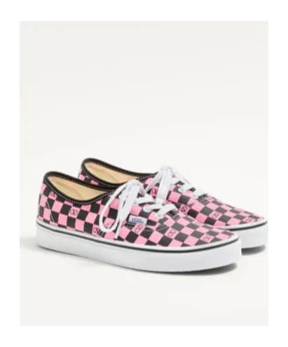 Valentino X Vans Checkerboard Lace-Up Sneakers