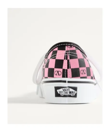 Valentino X Vans Checkerboard Lace-Up Sneakers