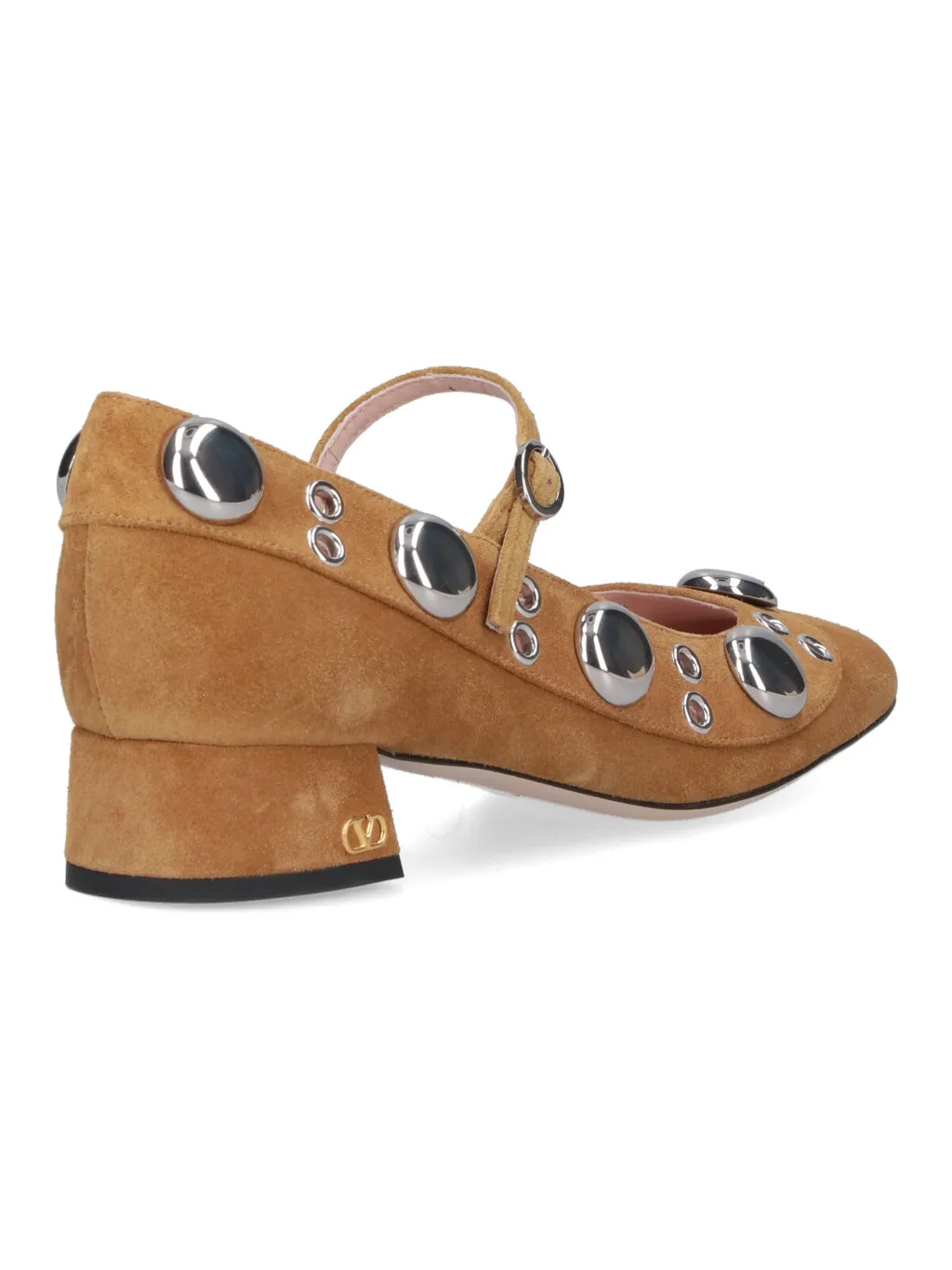 Valentino Vlogo Signature Eyelet Detailed Pumps