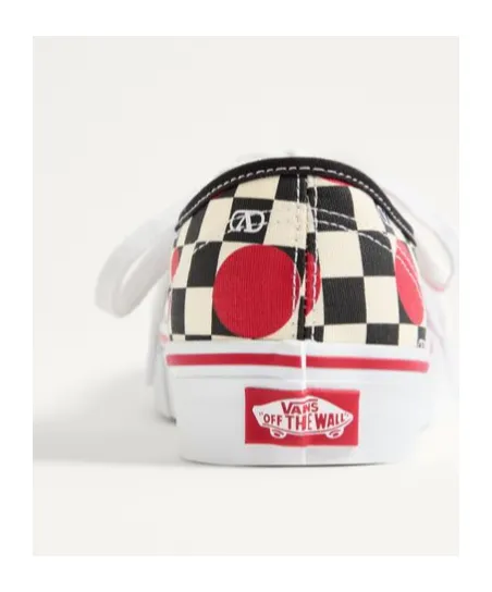 Valentino X Vans Checked Lace-Up Sneakers