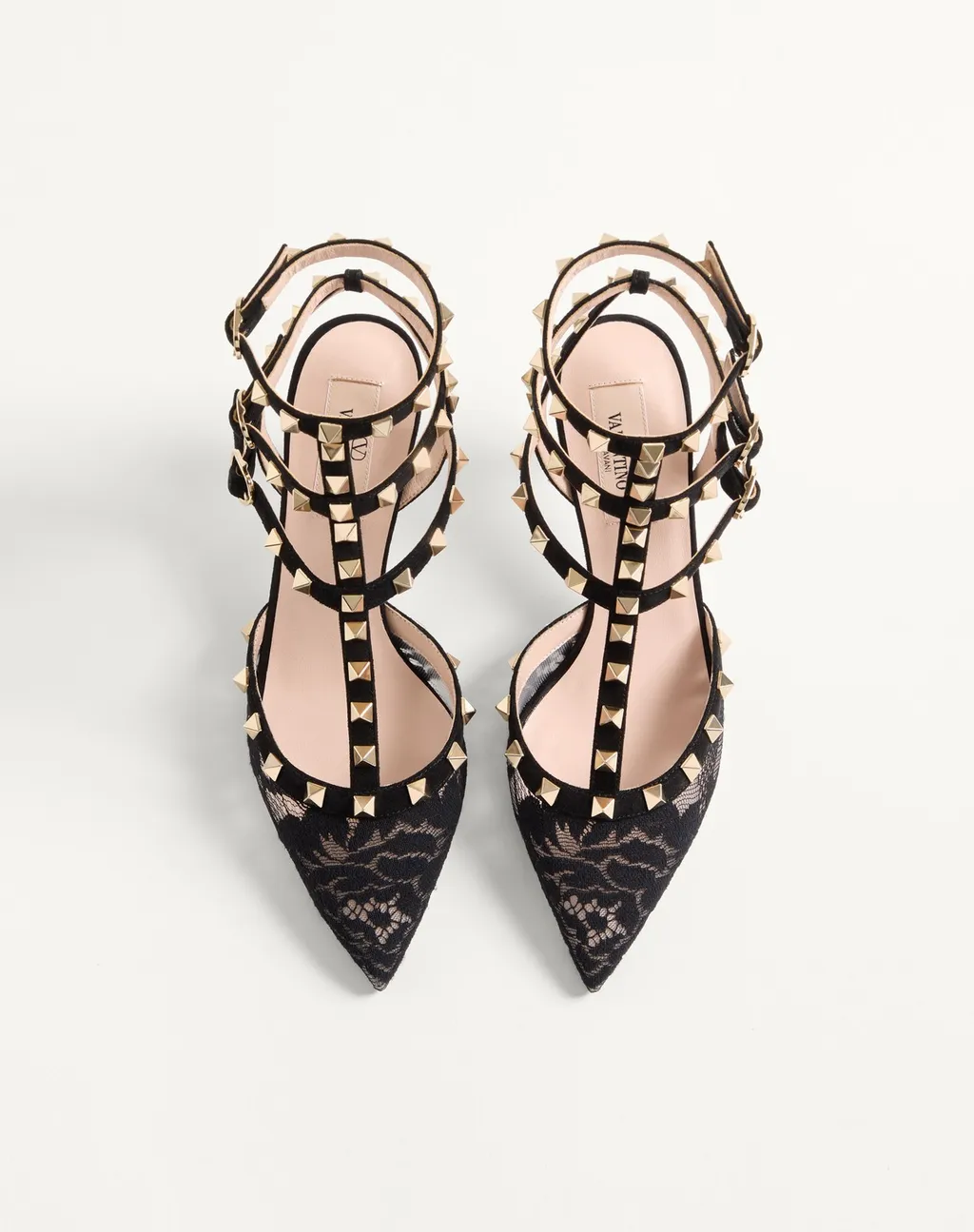 Valentino Garavani Rockstud Pointed Toe Pumps