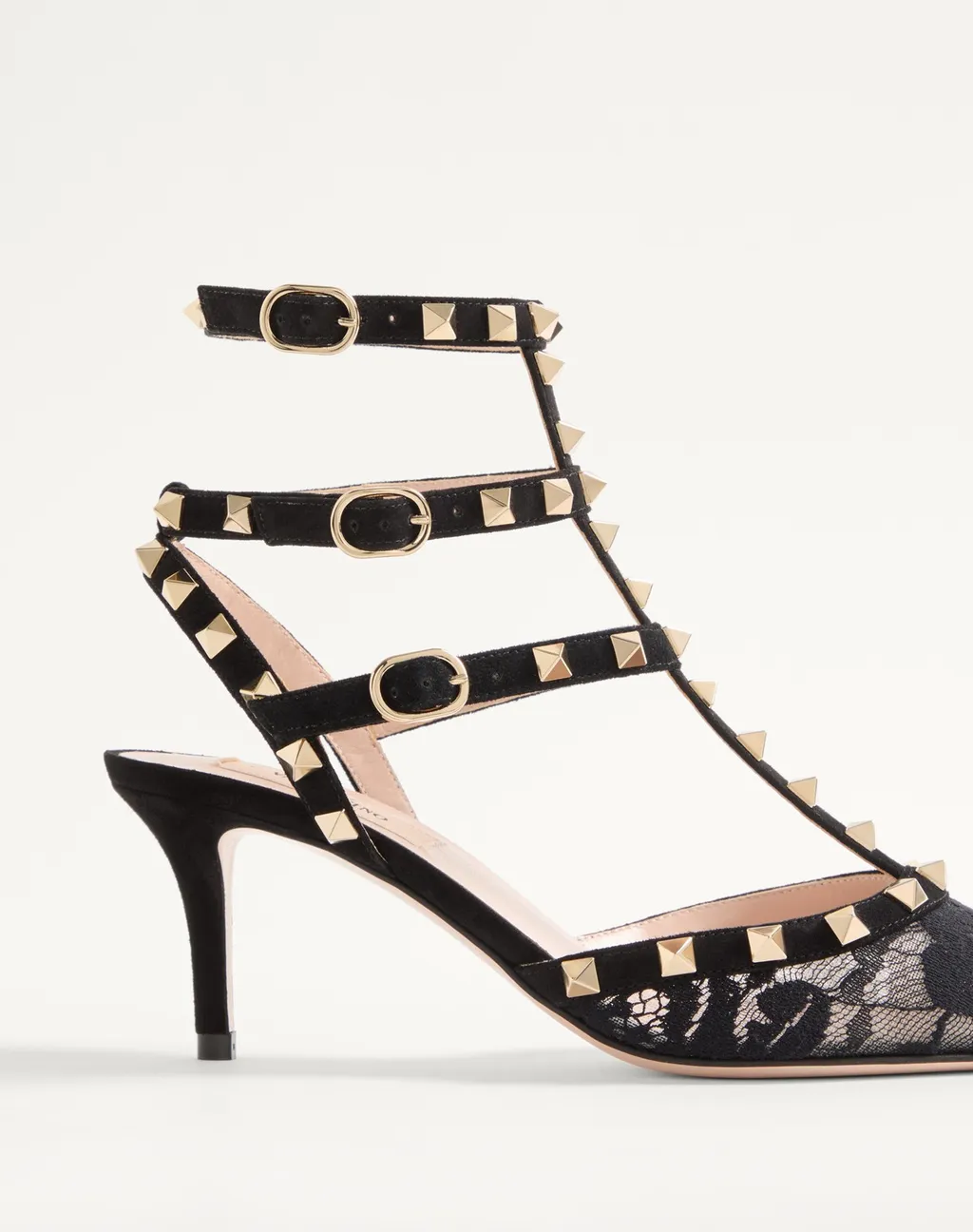Valentino Garavani Rockstud Pointed Toe Pumps