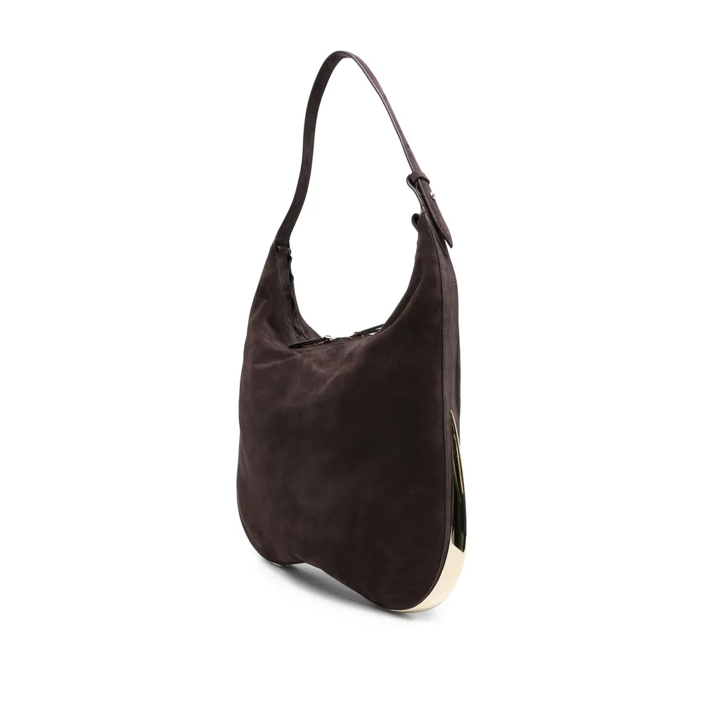 Zippered Shoulder Bag