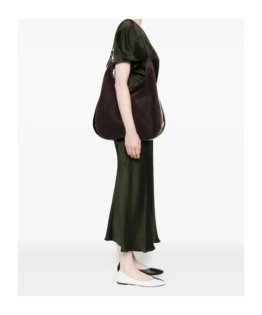 Zippered Shoulder Bag