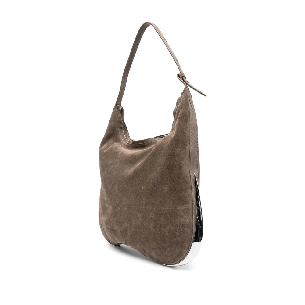 Zippered Shoulder Bag