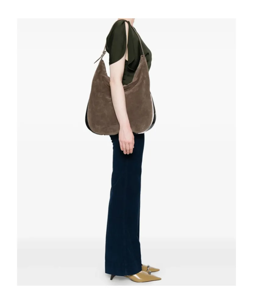 Zippered Shoulder Bag