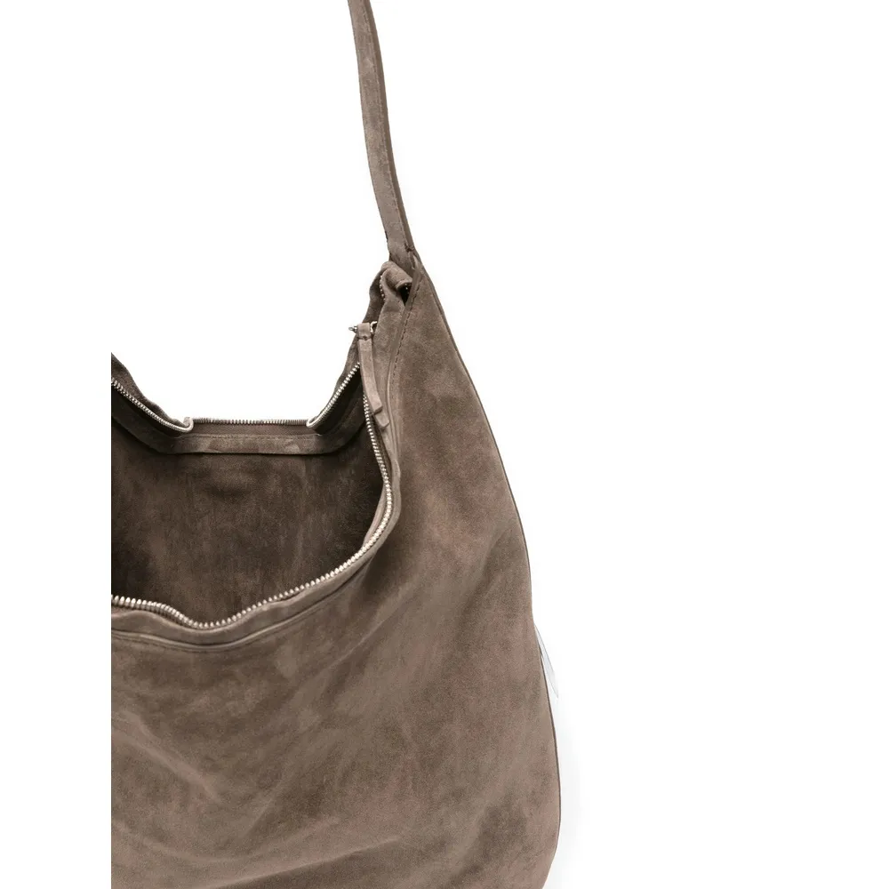 Zippered Shoulder Bag