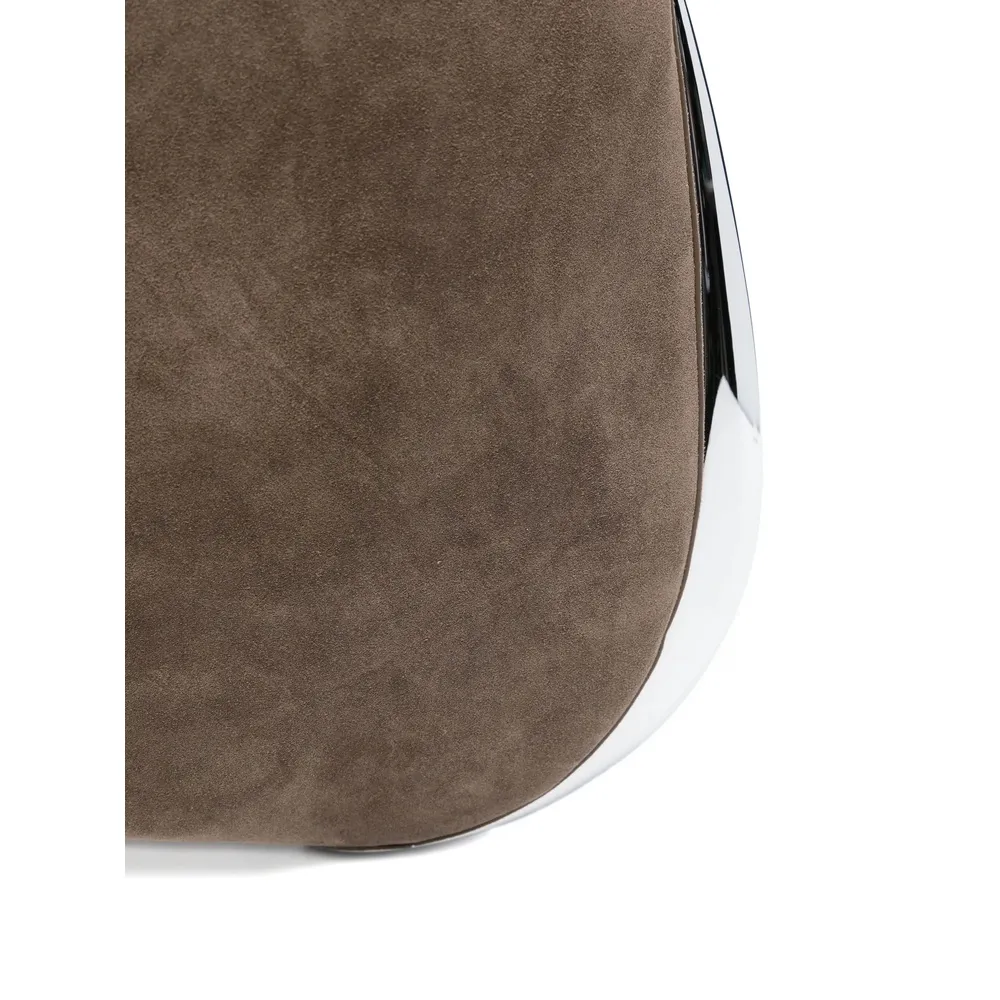 Zippered Shoulder Bag