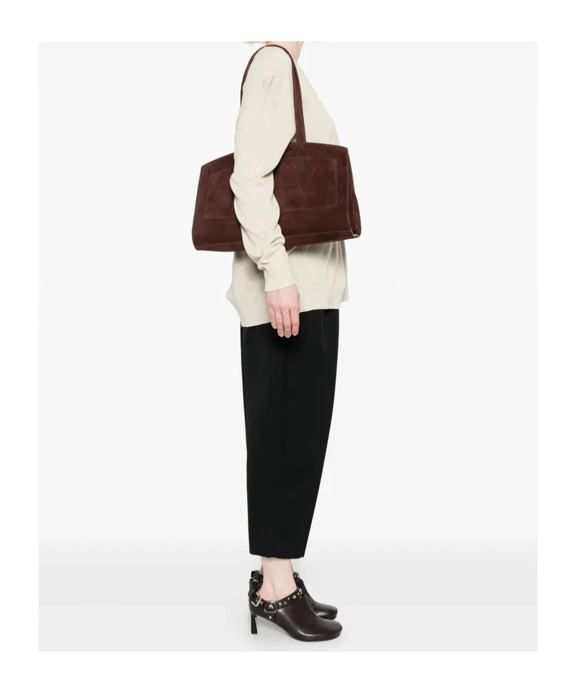 Zippered Shoulder Bag