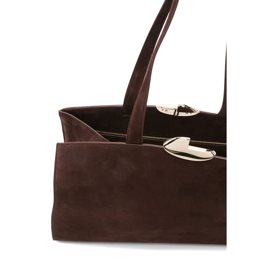 Zippered Shoulder Bag
