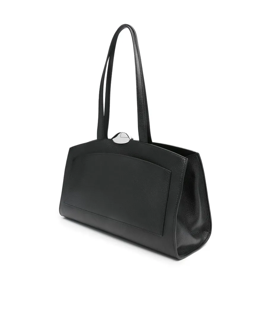 Arched Top Handle Shoulder Bag