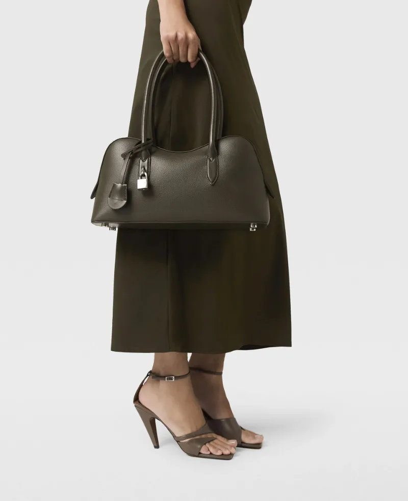 Stella Mccartney Stella Ryder Lock Plaque Shoulder Bag