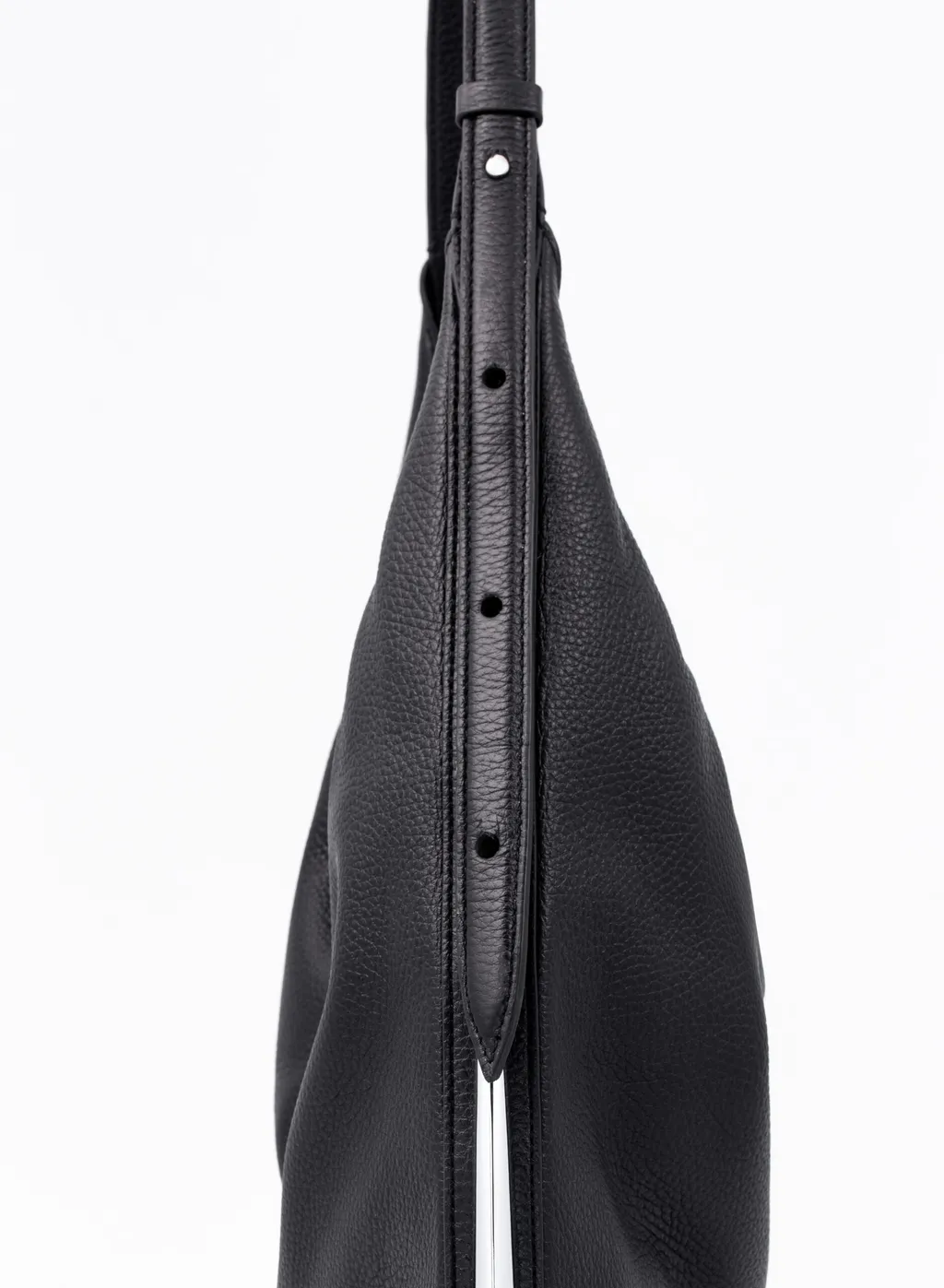Logo Embossed Shoulder Bag